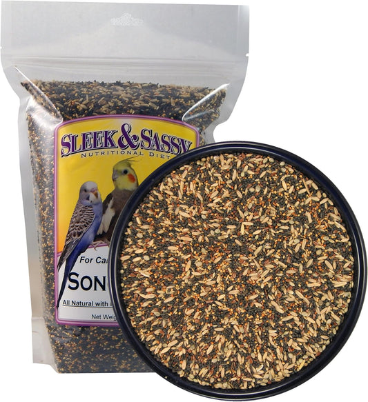 SLEEK & SASSY Song Bird Treat for Finches and Canaries (2 lbs.)